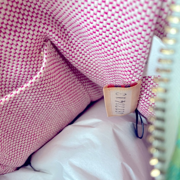 DOONEY & BOURKE Jacquard DB initials embroidery Signature Bucket Purse #J8133413 - Picture 7 of 9